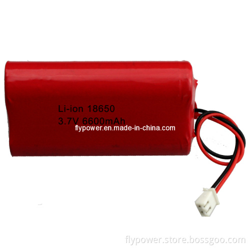 3.7V 6600mAh 18650 Lithium Ion Battery Pack (1S3P of FLC-18650-2200)